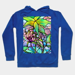 Stained Glass Lily Hoodie